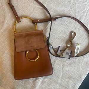 Chloe Tan and Brown Crossbody Bracelet bag. Excellent -pre owned condition